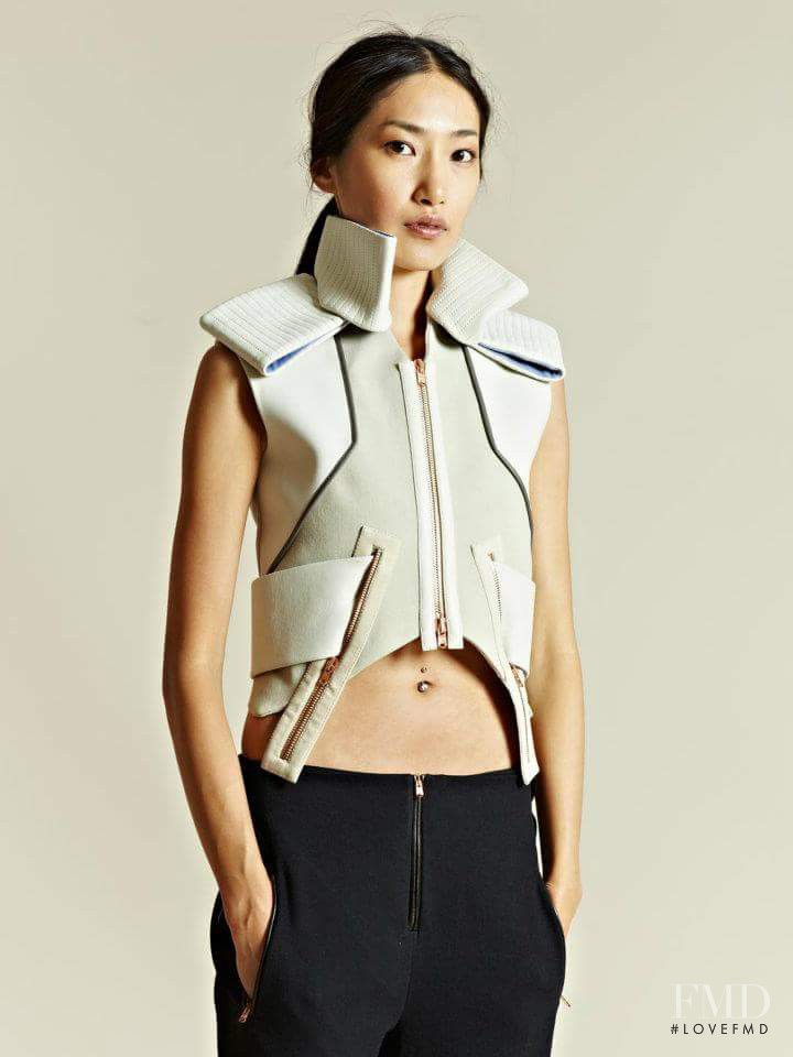 Gigi Jeon featured in  the LN-CC catalogue for Spring/Summer 2012