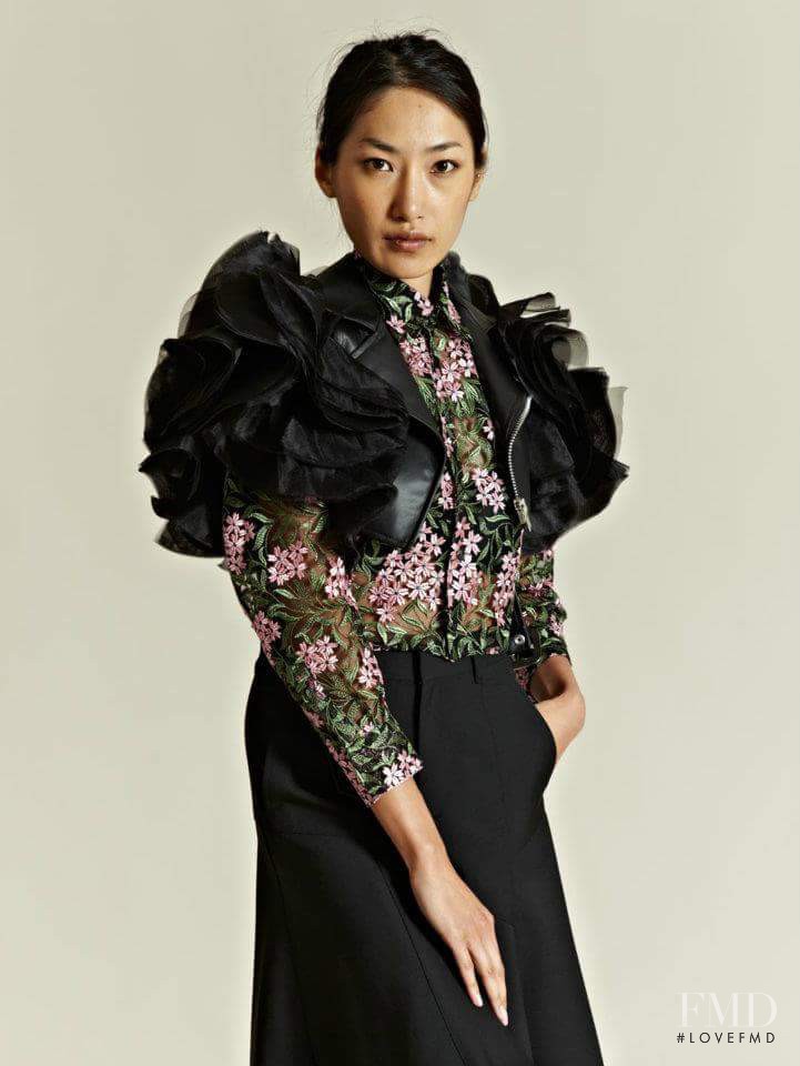 Gigi Jeon featured in  the LN-CC catalogue for Spring/Summer 2012