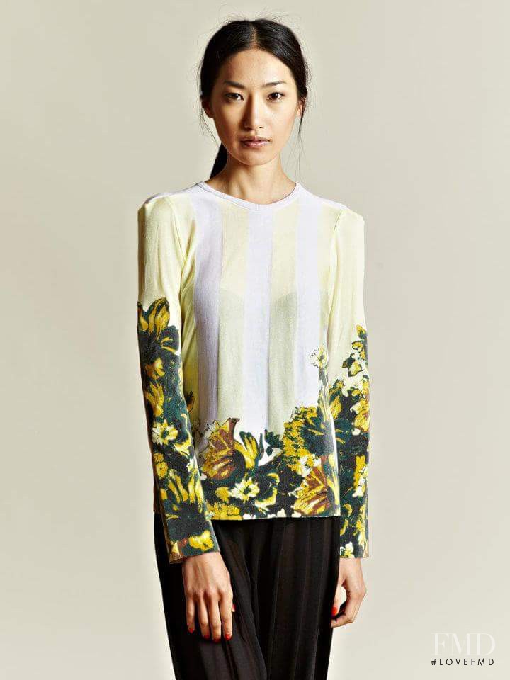 Gigi Jeon featured in  the LN-CC catalogue for Spring/Summer 2012