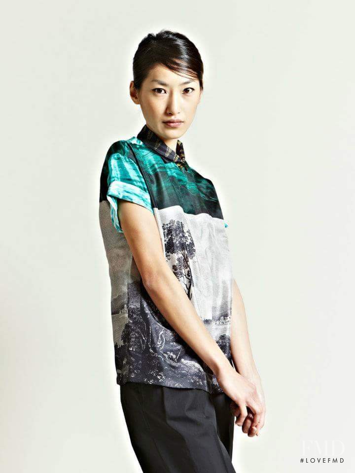 Gigi Jeon featured in  the LN-CC catalogue for Spring/Summer 2012