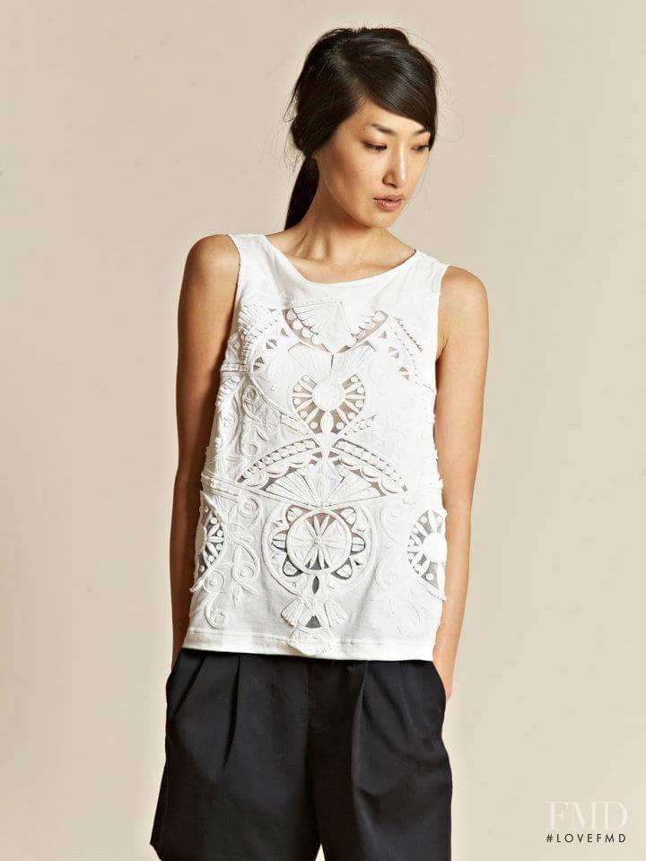 Gigi Jeon featured in  the LN-CC catalogue for Spring/Summer 2012