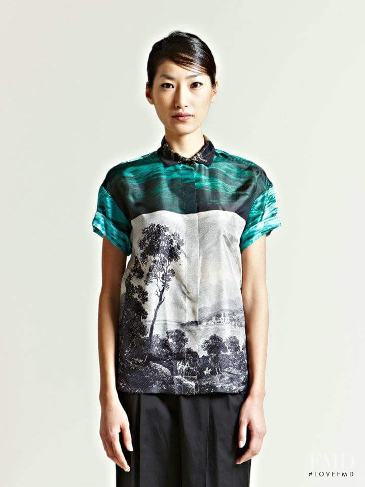 Gigi Jeon featured in  the LN-CC catalogue for Spring/Summer 2012