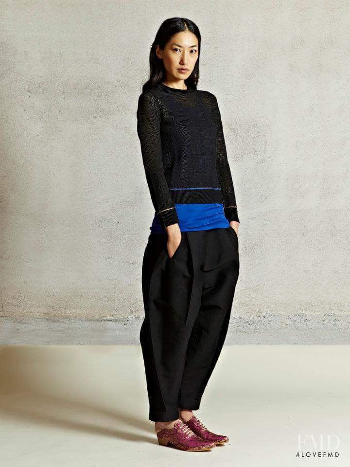 Gigi Jeon featured in  the LN-CC catalogue for Spring/Summer 2012