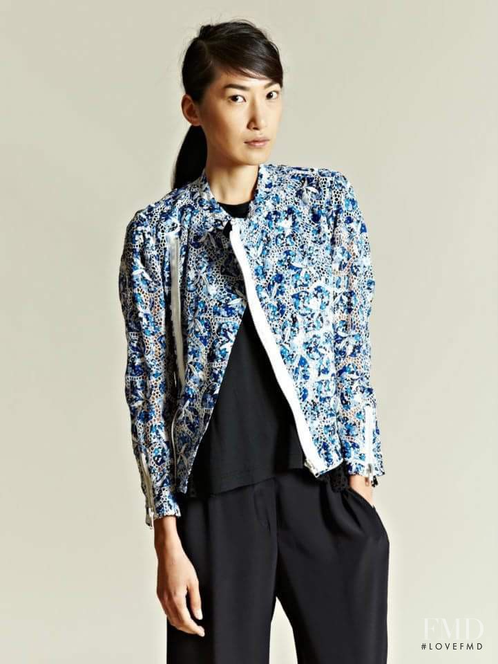 Gigi Jeon featured in  the LN-CC catalogue for Spring/Summer 2012