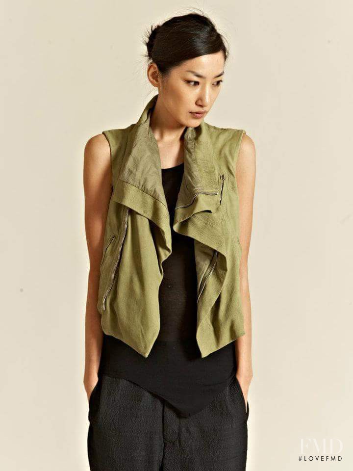 Gigi Jeon featured in  the LN-CC catalogue for Spring/Summer 2012