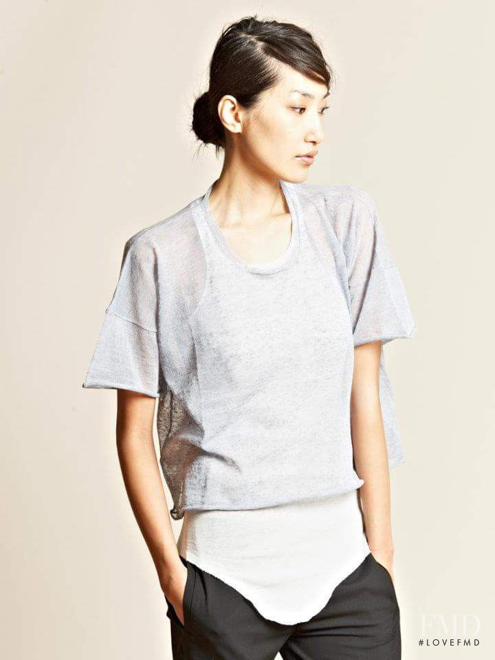 Gigi Jeon featured in  the LN-CC catalogue for Spring/Summer 2012