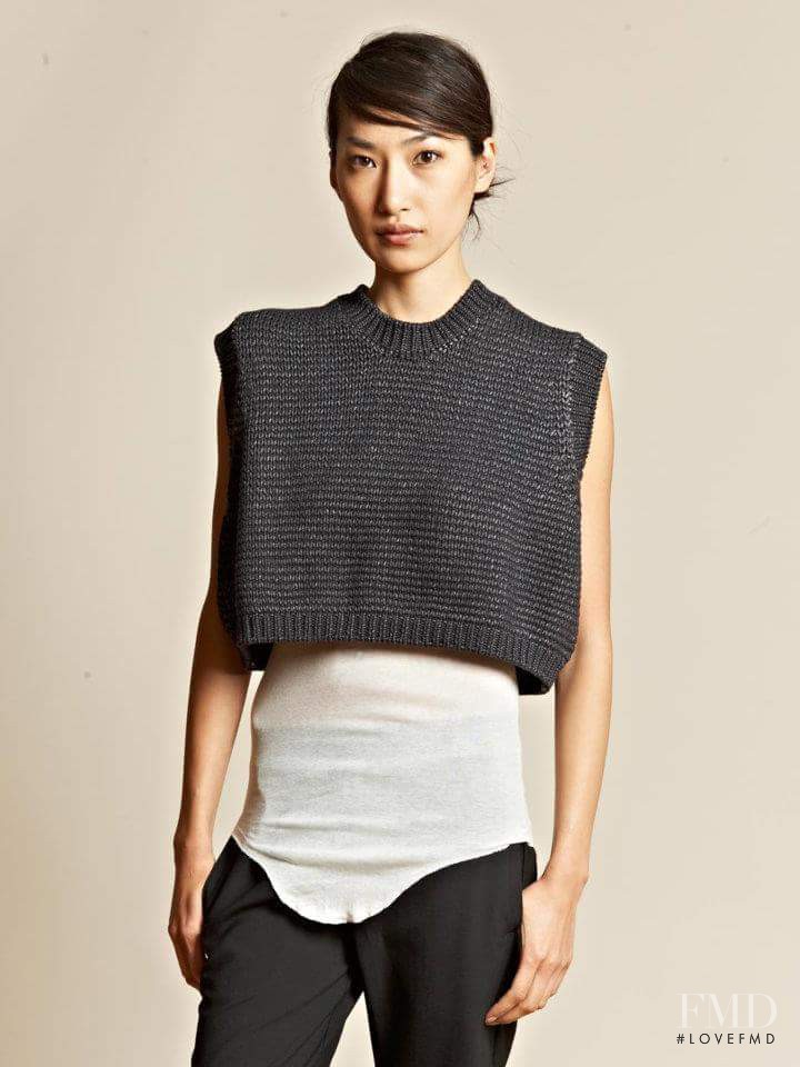 Gigi Jeon featured in  the LN-CC catalogue for Spring/Summer 2012