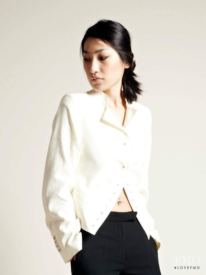 Gigi Jeon featured in  the LN-CC catalogue for Spring/Summer 2012