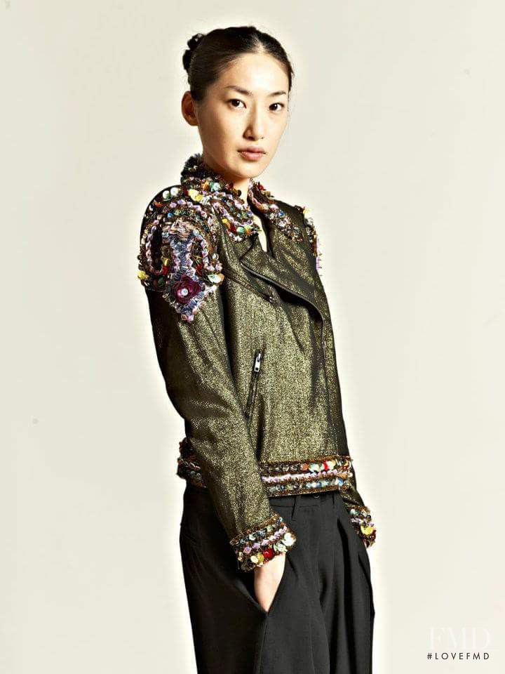 Gigi Jeon featured in  the LN-CC catalogue for Spring/Summer 2012