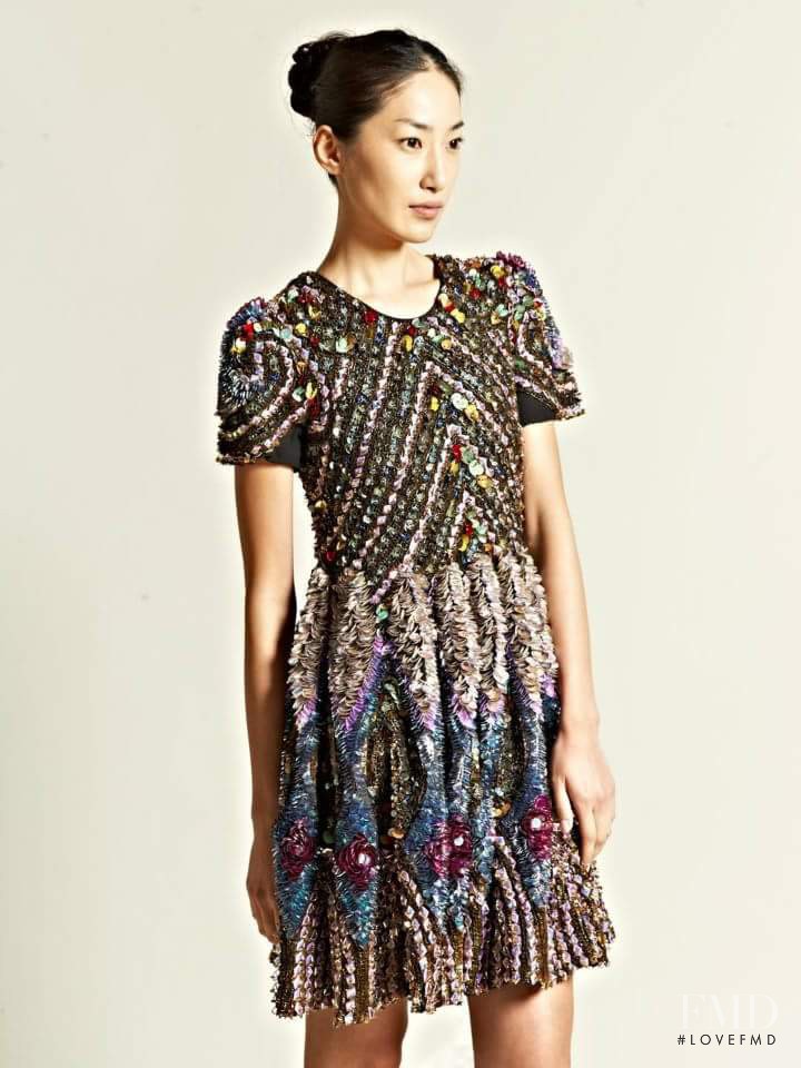 Gigi Jeon featured in  the LN-CC catalogue for Spring/Summer 2012