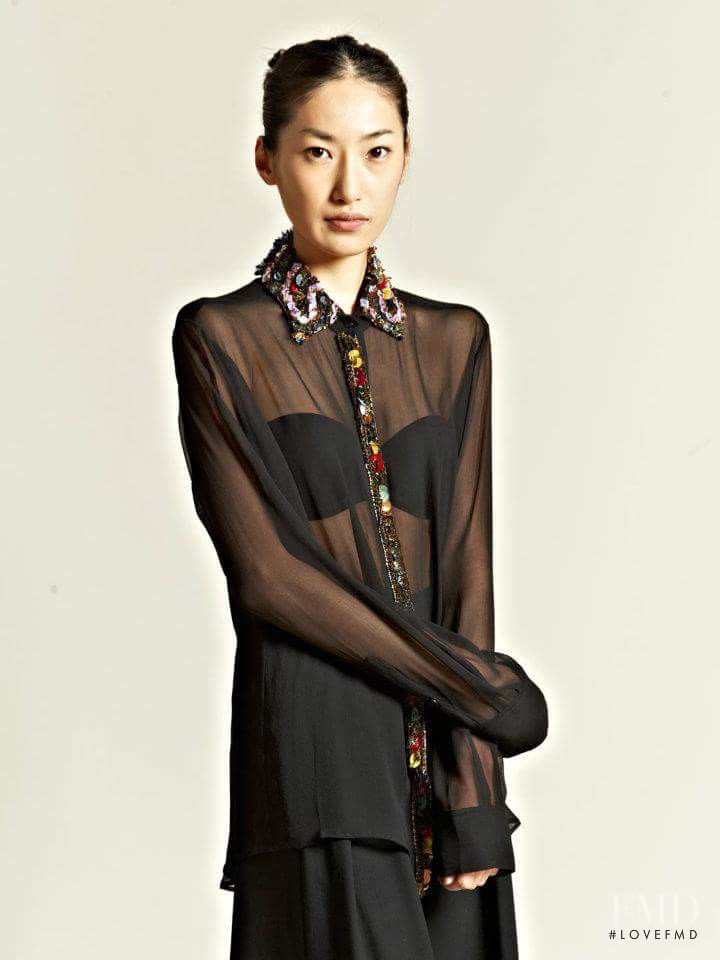 Gigi Jeon featured in  the LN-CC catalogue for Spring/Summer 2012