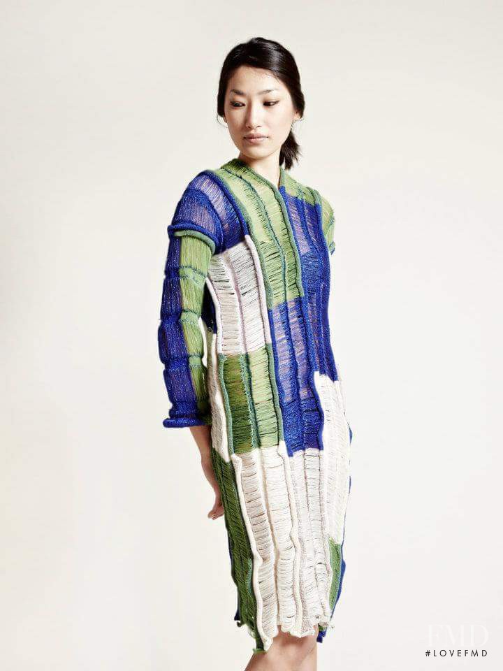 Gigi Jeon featured in  the LN-CC catalogue for Spring/Summer 2012