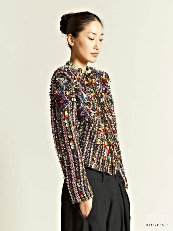 Gigi Jeon featured in  the LN-CC catalogue for Spring/Summer 2012