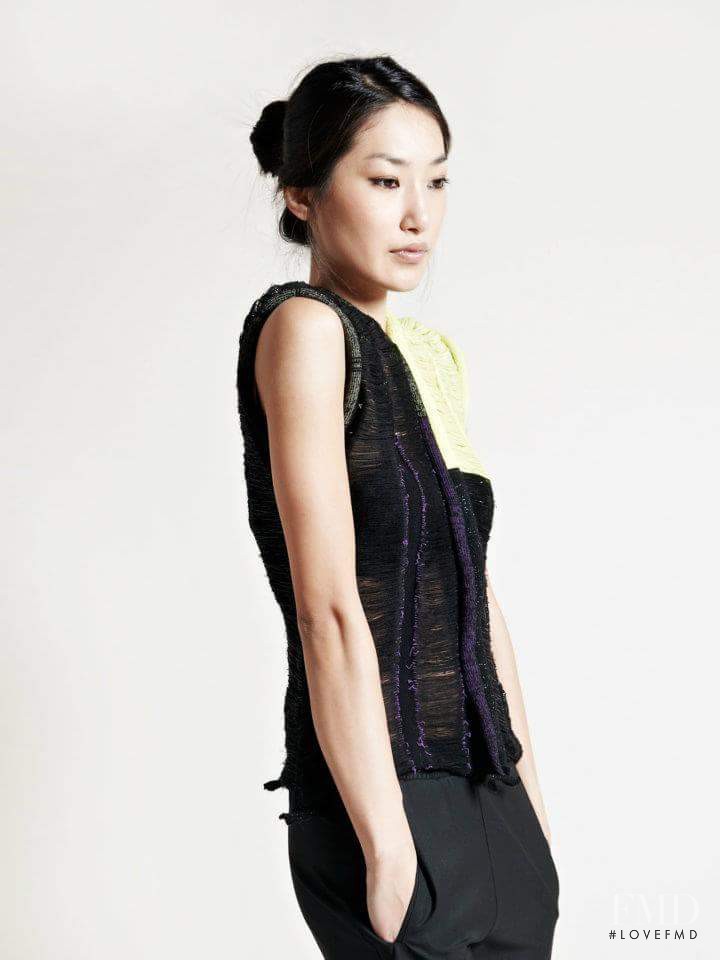 Gigi Jeon featured in  the LN-CC catalogue for Spring/Summer 2012