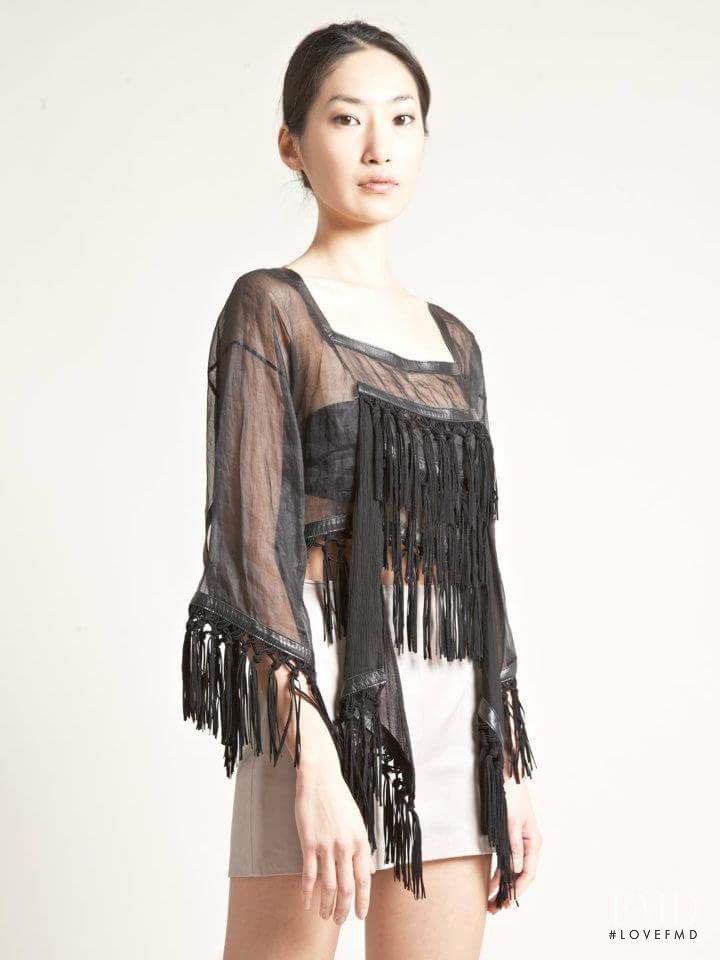 Gigi Jeon featured in  the LN-CC catalogue for Spring/Summer 2012