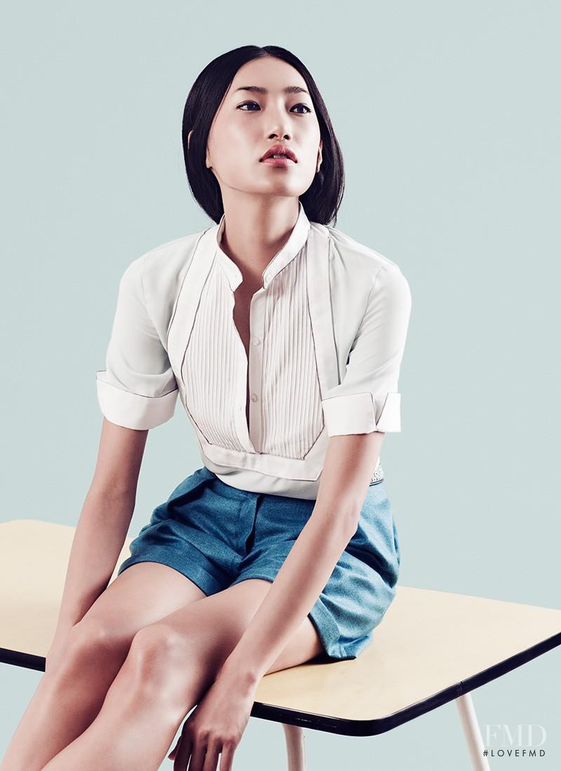 Gigi Jeon featured in  the Achtland advertisement for Spring/Summer 2013