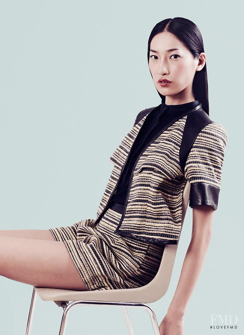 Gigi Jeon featured in  the Achtland advertisement for Spring/Summer 2013