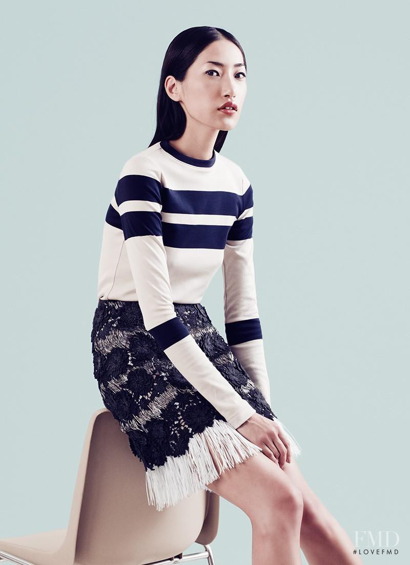 Gigi Jeon featured in  the Achtland advertisement for Spring/Summer 2013