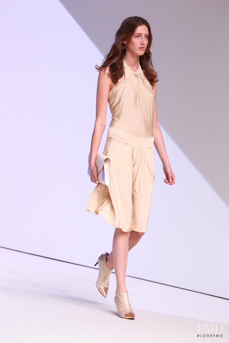 Iris Egbers featured in  the See by Chloe fashion show for Spring/Summer 2013
