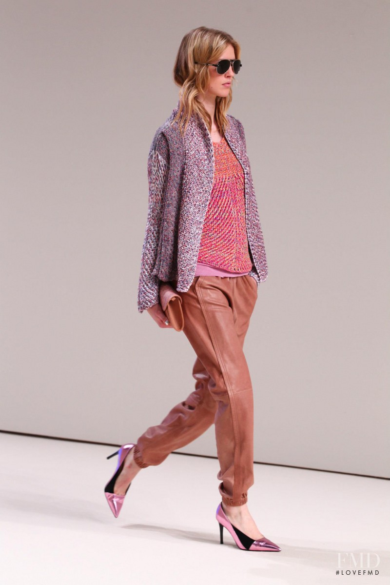 Julia Frauche featured in  the See by Chloe fashion show for Spring/Summer 2013