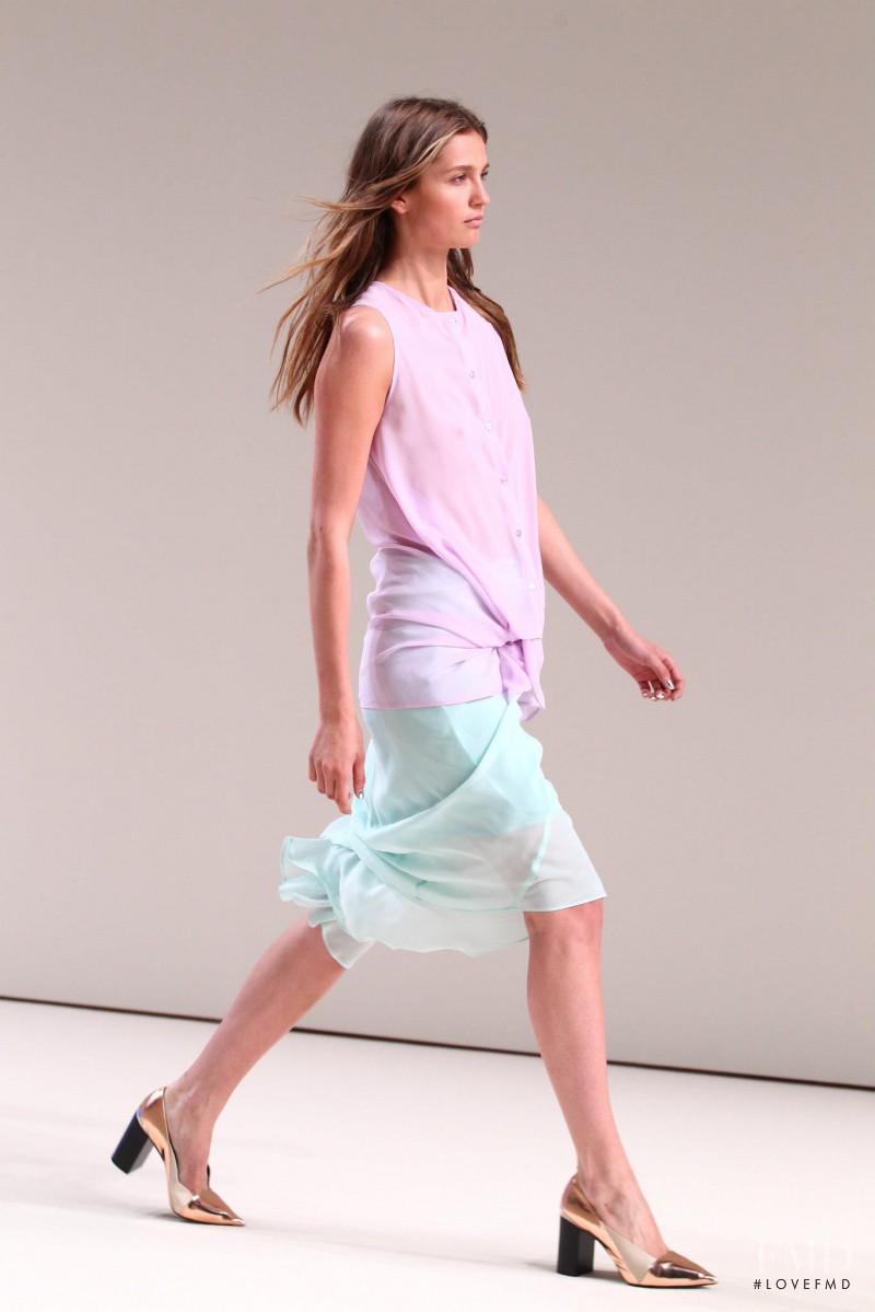Ella Kandyba featured in  the See by Chloe fashion show for Spring/Summer 2013