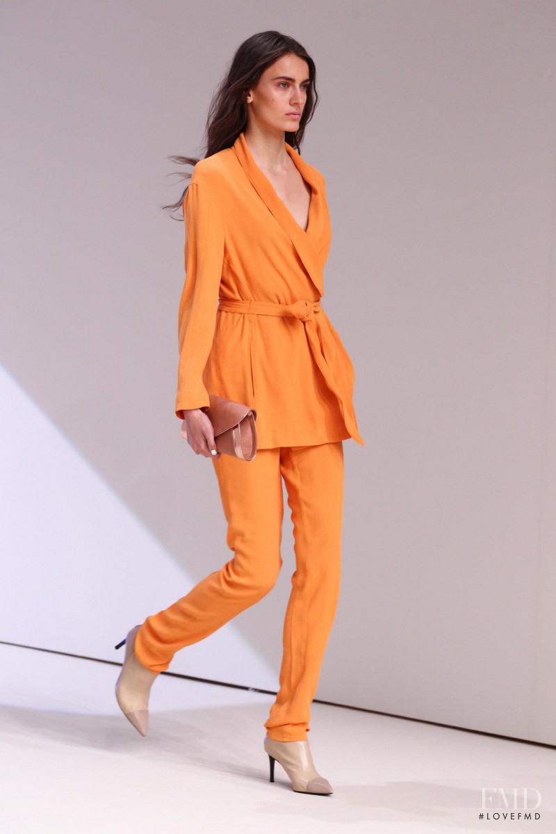 Erjona Ala featured in  the See by Chloe fashion show for Spring/Summer 2013