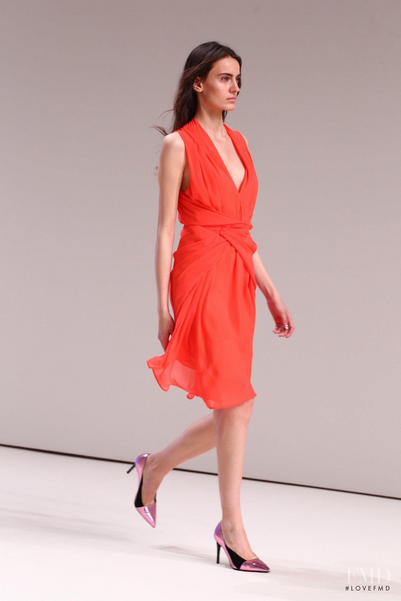 Erjona Ala featured in  the See by Chloe fashion show for Spring/Summer 2013