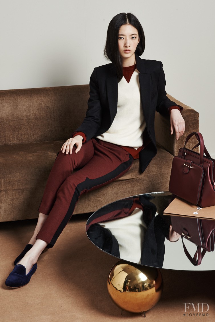 Cici Xiang Yejing featured in  the Me & City advertisement for Autumn/Winter 2013