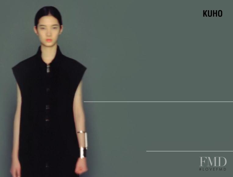 Cici Xiang Yejing featured in  the Kuho advertisement for Spring/Summer 2014