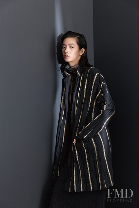 Cici Xiang Yejing featured in  the ZhuChongYun lookbook for Autumn/Winter 2015