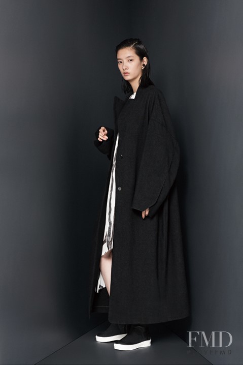 Cici Xiang Yejing featured in  the ZhuChongYun lookbook for Autumn/Winter 2015