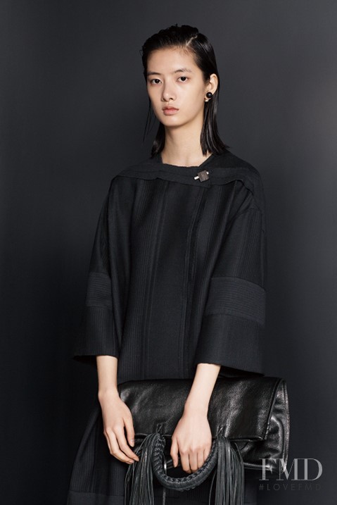 Cici Xiang Yejing featured in  the ZhuChongYun lookbook for Autumn/Winter 2015