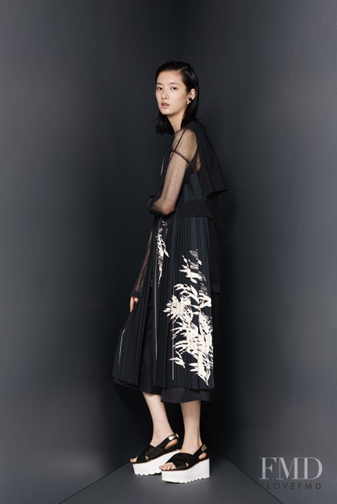 Cici Xiang Yejing featured in  the ZhuChongYun lookbook for Autumn/Winter 2015