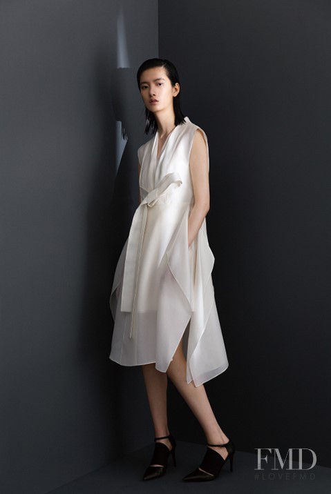 Cici Xiang Yejing featured in  the ZhuChongYun lookbook for Autumn/Winter 2015