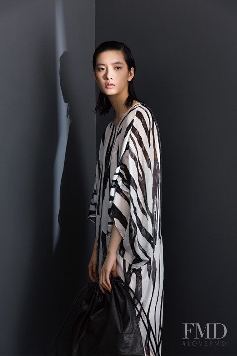 Cici Xiang Yejing featured in  the ZhuChongYun lookbook for Autumn/Winter 2015