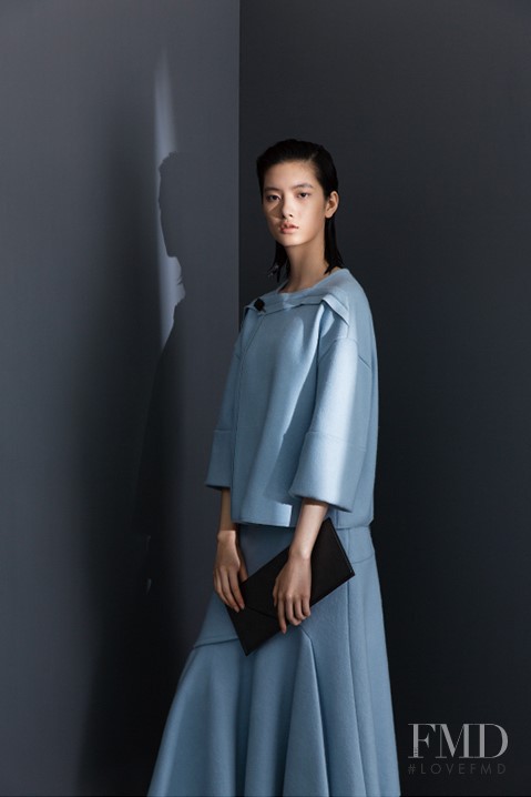 Cici Xiang Yejing featured in  the ZhuChongYun lookbook for Autumn/Winter 2015