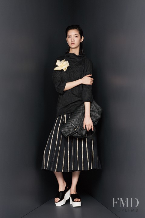 Cici Xiang Yejing featured in  the ZhuChongYun lookbook for Autumn/Winter 2015