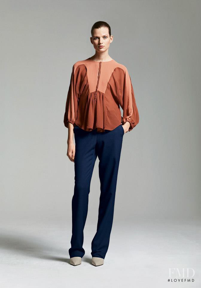 Bette Franke featured in  the See by Chloe fashion show for Winter 2012