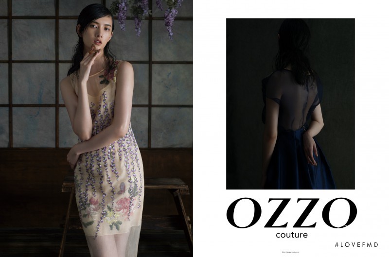 Cici Xiang Yejing featured in  the OZZO Couture fashion show for Spring/Summer 2015