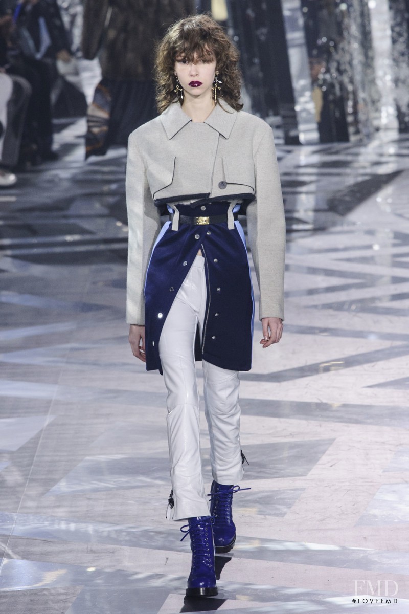 Lorena Maraschi featured in  the Louis Vuitton fashion show for Autumn/Winter 2016