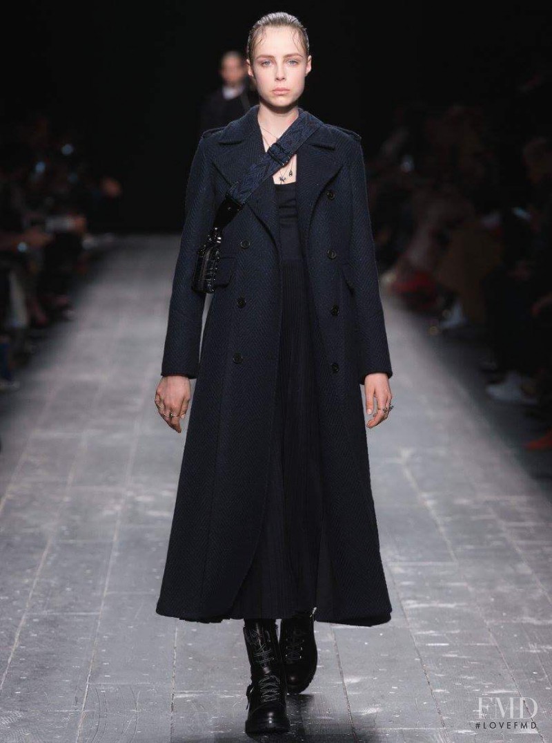 Edie Campbell featured in  the Valentino fashion show for Autumn/Winter 2016