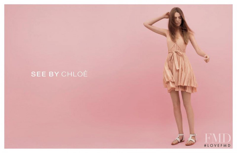 Josefien Rodermans featured in  the See by Chloe advertisement for Summer 2012