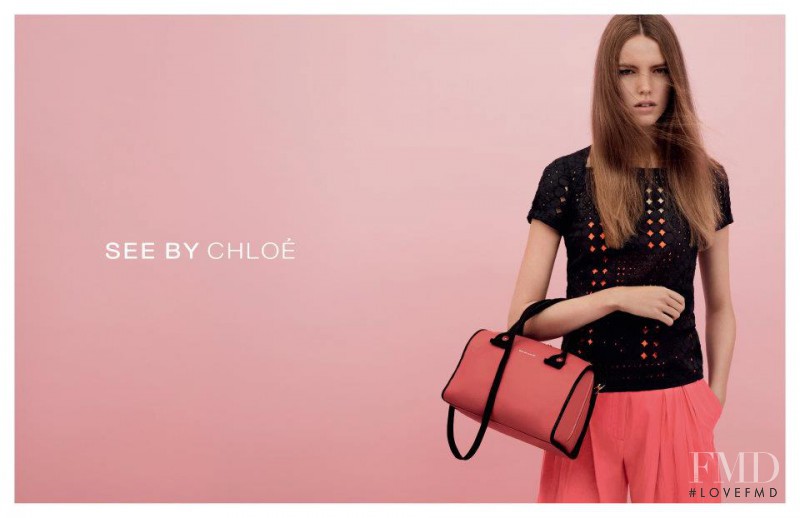 Josefien Rodermans featured in  the See by Chloe advertisement for Summer 2012