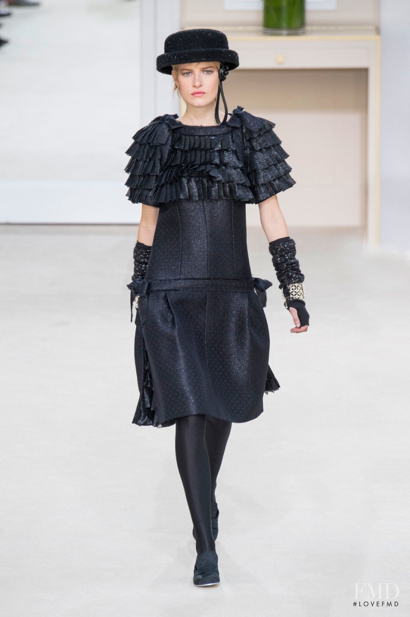 Louise Parker featured in  the Chanel fashion show for Autumn/Winter 2016