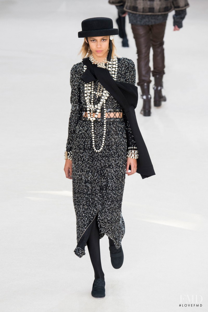 Binx Walton featured in  the Chanel fashion show for Autumn/Winter 2016
