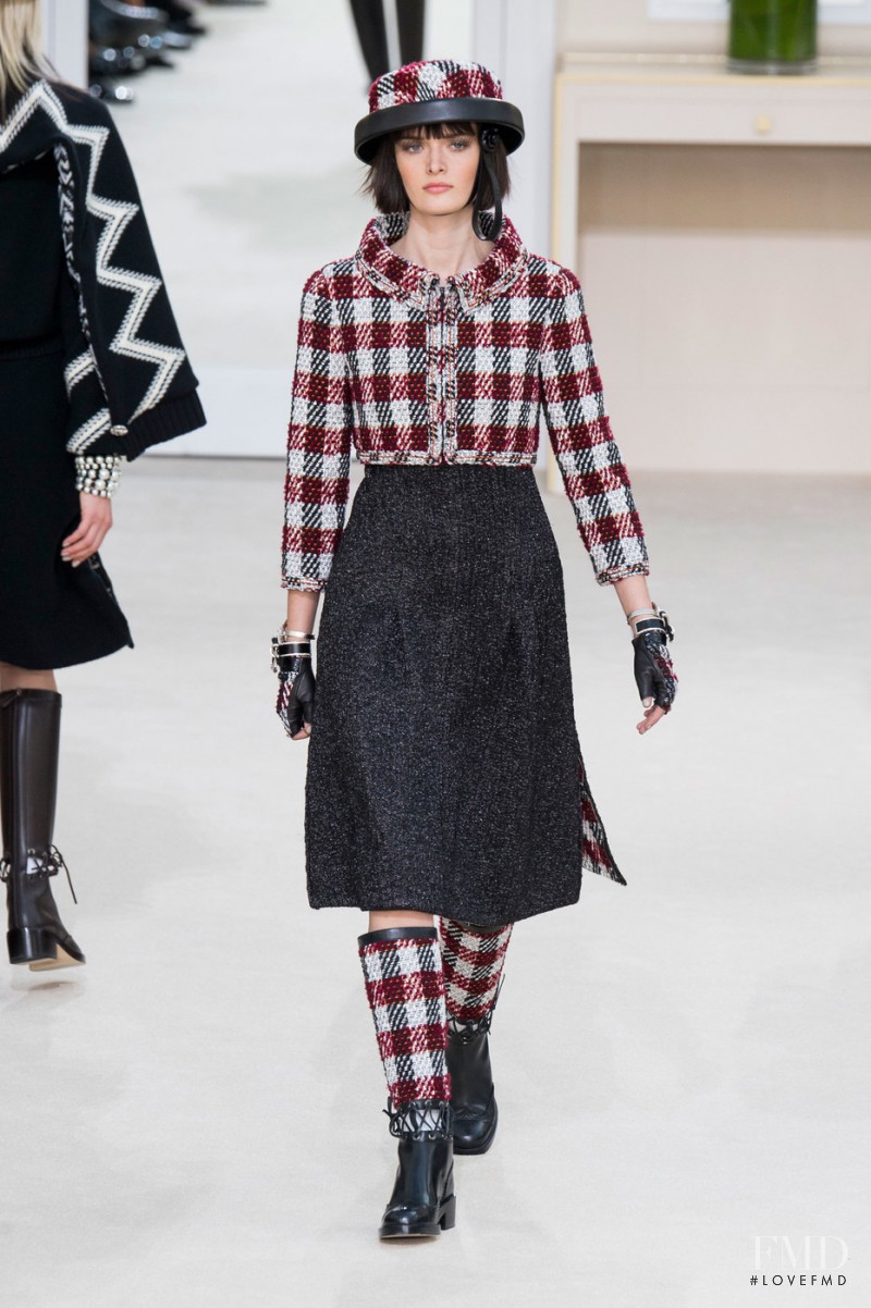 Sam Rollinson featured in  the Chanel fashion show for Autumn/Winter 2016