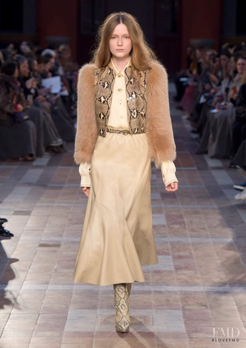 Julita Formella featured in  the Sonia Rykiel fashion show for Autumn/Winter 2016