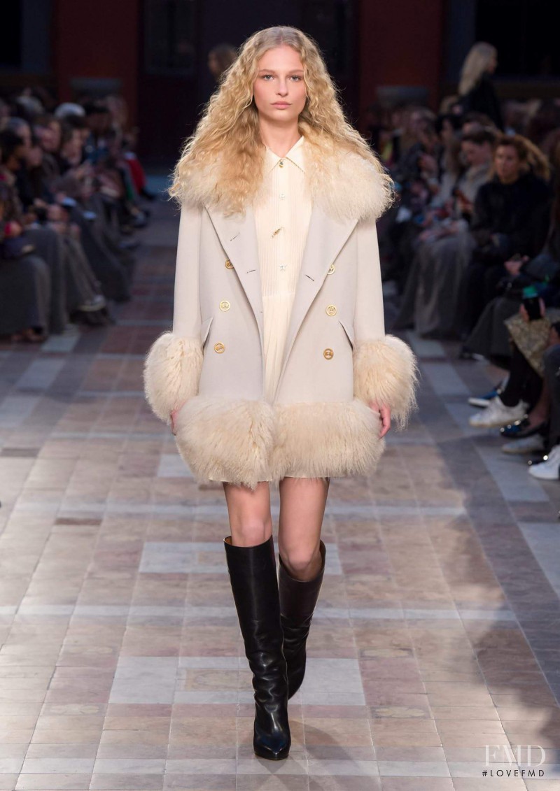 Frederikke Sofie Falbe-Hansen featured in  the Sonia Rykiel fashion show for Autumn/Winter 2016