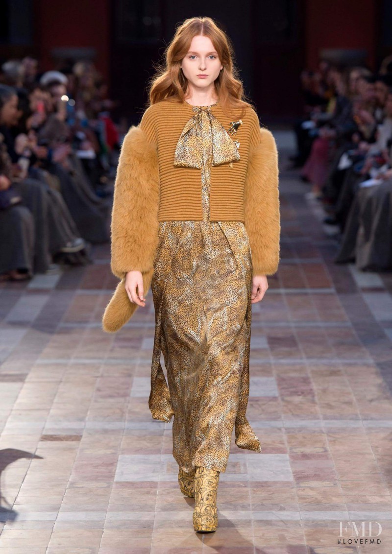 Madison Stubbington featured in  the Sonia Rykiel fashion show for Autumn/Winter 2016