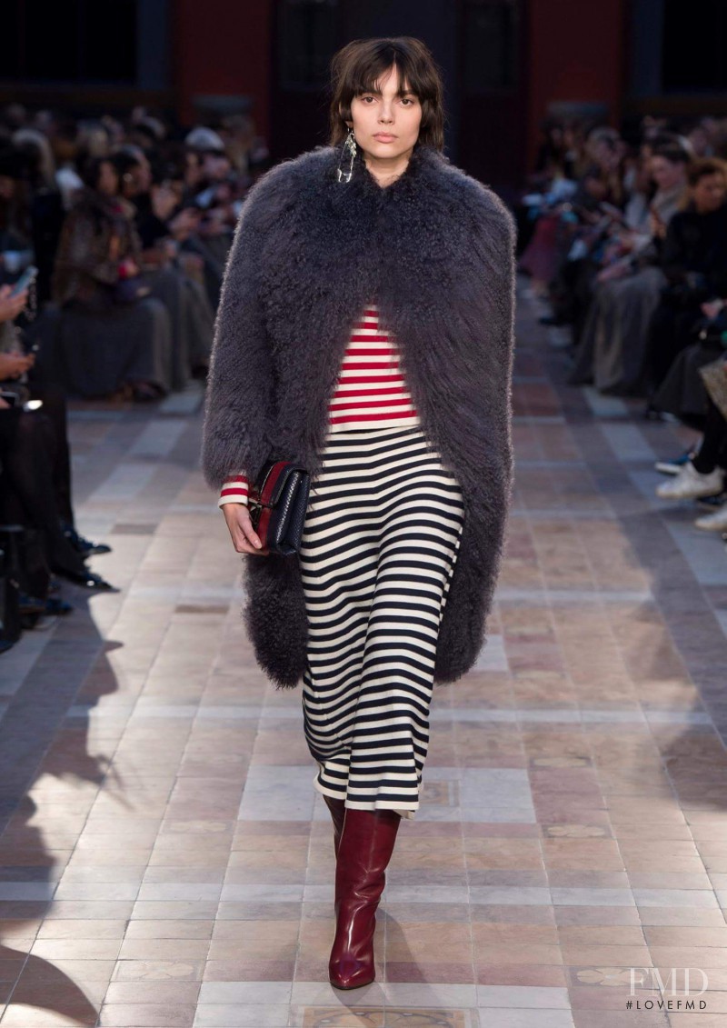 Charlee Fraser featured in  the Sonia Rykiel fashion show for Autumn/Winter 2016